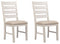 Skempton - White - Dining Chair (set Of 2)-Washburn's Home Furnishings