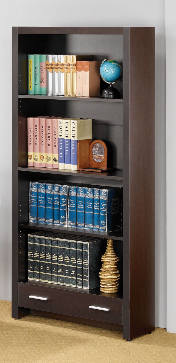 Skylar - Standard Bookcase - Brown-Washburn's Home Furnishings