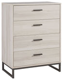 Socalle - Light Natural - Four Drawer Chest-Washburn's Home Furnishings