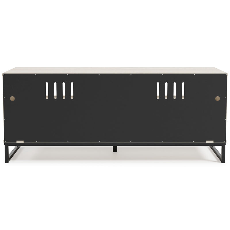 Socalle - Light Natural - Medium Tv Stand - Vinyl-wrapped-Washburn's Home Furnishings
