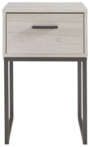 Socalle - Light Natural - One Drawer Night Stand-Washburn's Home Furnishings