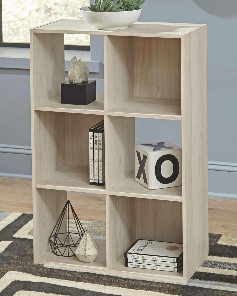 Socalle - Light Natural - Six Cube Organizer-Washburn's Home Furnishings