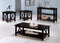 Sofa Table With 2-shelf - Black-Washburn's Home Furnishings