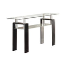 Sofa Table With Shelf - Black-Washburn's Home Furnishings