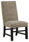 Sommerford - Black/brown - Dining Uph Side Chair (2/cn)-Washburn's Home Furnishings