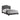 Sonoma Upholstered Bed - Full Bed - Grey-Washburn's Home Furnishings
