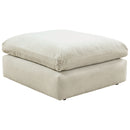 Sophie - Ivory - Oversized Accent Ottoman-Washburn's Home Furnishings