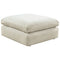 Sophie - Ivory - Oversized Accent Ottoman-Washburn's Home Furnishings