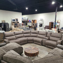 Southern Motion Sectional In Bombshell Mocha-Washburn's Home Furnishings