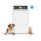 Speed Queen DR7 Sanitizing Electric Dryer with Pet Plus w/ Steam-Washburn's Home Furnishings