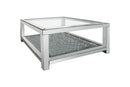 Square Coffee Table - Pearl Silver-Washburn's Home Furnishings