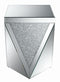 Square End Table With Triangle Detailing - Pearl Silver-Washburn's Home Furnishings
