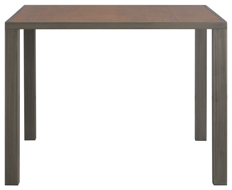 Stellany - Brown/gray - Square Drm Counter Table-Washburn's Home Furnishings