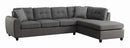 Stonenesse - Sectional - Grey - Sectional-Washburn's Home Furnishings