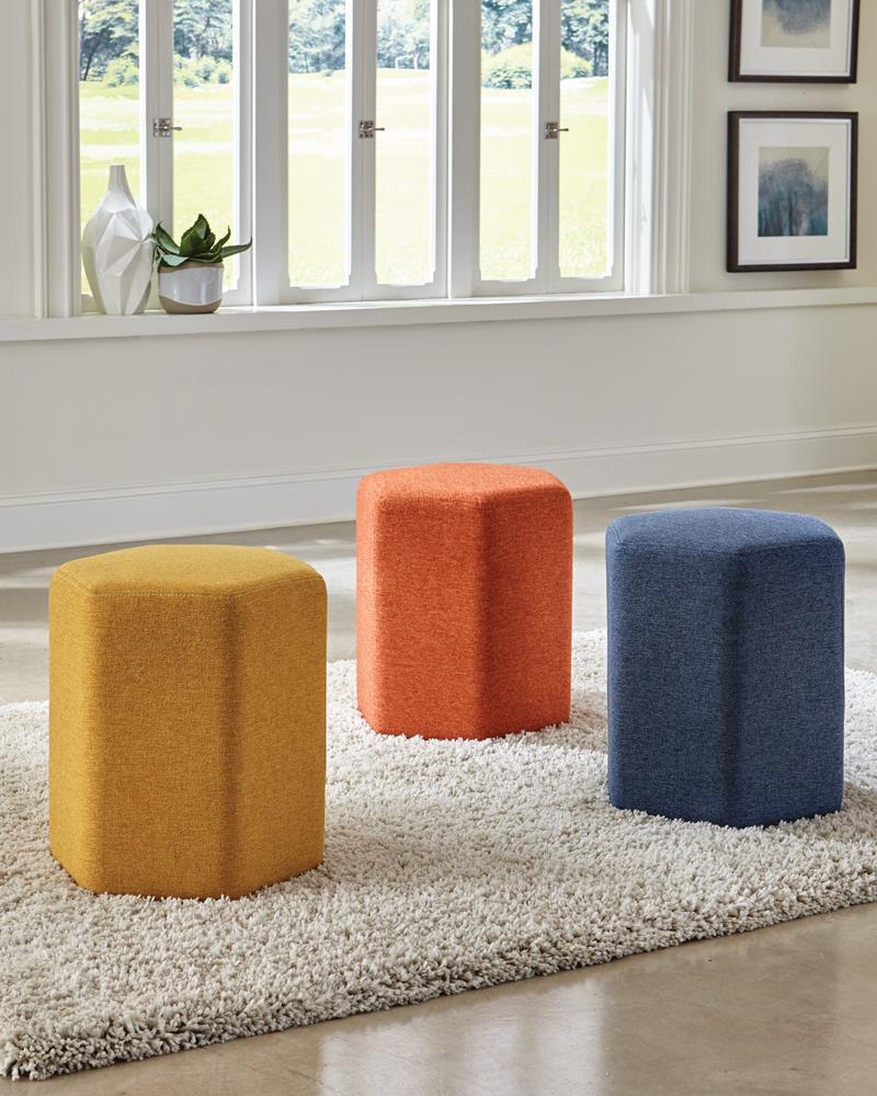 Stool - Orange-Washburn's Home Furnishings