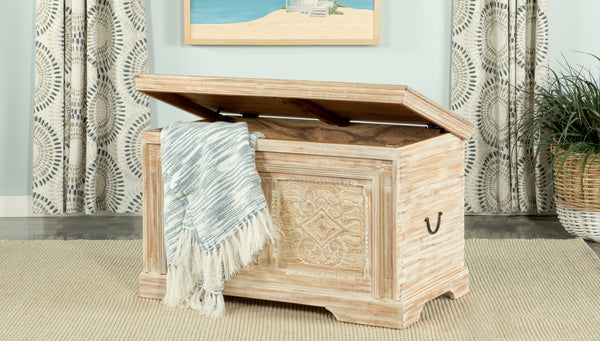 Storage Trunk - Beige-Washburn's Home Furnishings