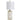 StyleCraft Dolly White Traditionsl Painted Serviette Design Accent Table Lamp H22"-Washburn's Home Furnishings