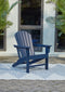 Sundown Treasure - Blue - Adirondack Chair-Washburn's Home Furnishings