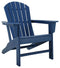 Sundown Treasure - Blue - Adirondack Chair-Washburn's Home Furnishings