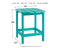Sundown Treasure - Turquoise - Rectangular End Table-Washburn's Home Furnishings