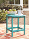 Sundown Treasure - Turquoise - Rectangular End Table-Washburn's Home Furnishings