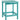 Sundown Treasure - Turquoise - Rectangular End Table-Washburn's Home Furnishings