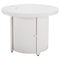 Sundown Treasure - White - Round Fire Pit Table-Washburn's Home Furnishings