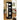 Swivel Accent Cabinet With Cork Board - Black-Washburn's Home Furnishings