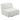Swivel Armless Chair - White-Washburn's Home Furnishings