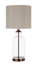 Table Lamp With Drum Shade - Pearl Silver-Washburn's Home Furnishings