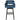 Tallenger - Blue/dark Brown - Bar Height Bar Stool (set Of 2)-Washburn's Home Furnishings
