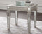 Tessani - Silver - Rectangular End Table-Washburn's Home Furnishings