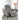 The Man-Den - Gray - PWR Recliner/ADJ Headrest-Washburn's Home Furnishings