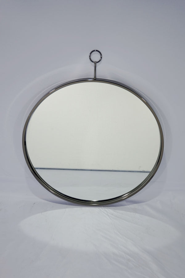 Thin Frame Accent Mirror - Pearl Silver-Washburn's Home Furnishings