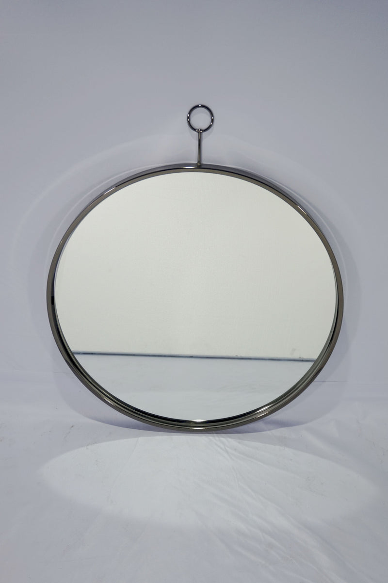 Thin Frame Accent Mirror - Pearl Silver-Washburn's Home Furnishings