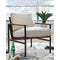 Tilden - Ivory/brown - Accent Chair-Washburn's Home Furnishings