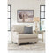 Traemore - Linen - 2 Pc. - Chair And A Half With Ottoman-Washburn's Home Furnishings