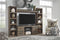 Trinell - Brown - 4 Pc. - Entertainment Center - 60" Tv Stand-Washburn's Home Furnishings