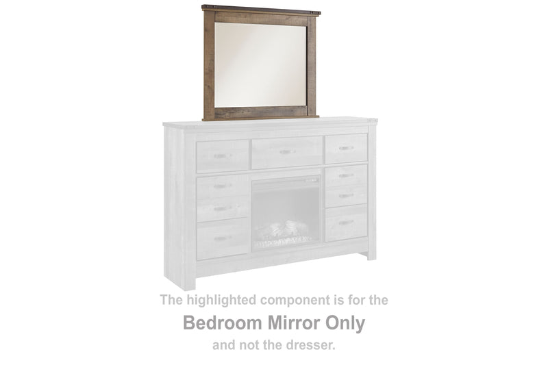 Trinell - Brown - Bedroom Mirror-Washburn's Home Furnishings