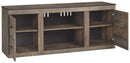 Trinell - Brown - Lg Tv Stand W/fireplace Option-Washburn's Home Furnishings
