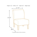 Triptis - White - Accent Chair-Washburn's Home Furnishings