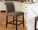 Tripton - Graphite - Upholstered Barstool (2/cn)-Washburn's Home Furnishings