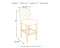 Tripton - Linen - Tall Uph Barstool (2/cn)-Washburn's Home Furnishings