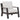 Tropicava - Taupe/white - Lounge Chair W/cushion-Washburn's Home Furnishings