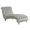 Tufted Cushion Chaise - Silver-Washburn's Home Furnishings