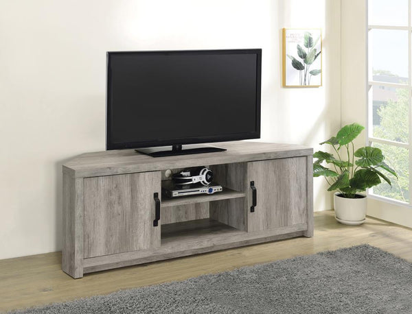 Tv Console - Grey Driftwood-Washburn's Home Furnishings
