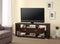 Tv Consoles - 2-drawer Rectangular - Cappuccino And Silver-Washburn's Home Furnishings