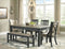 Tyler Creek - Black/grayish Brown - Dining Chair (set Of 2) - Slatback-Washburn's Home Furnishings