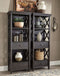 Tyler Creek - Dark Gray - 2 Pc. - Display Cabinets-Washburn's Home Furnishings