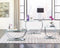 U-shaped Sofa Table - Pearl Silver-Washburn's Home Furnishings
